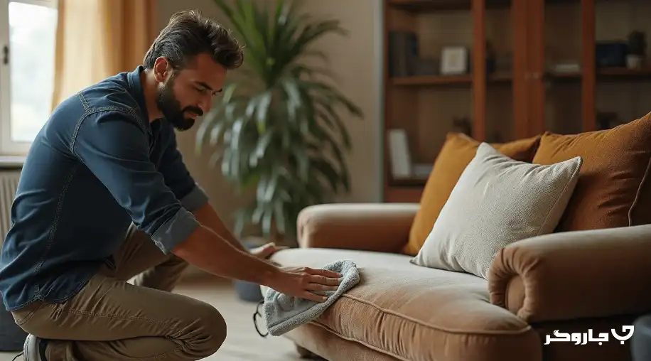 بهترین مواد شوینده مبل برای شستشوی مبل سفید و رنگی در منزل