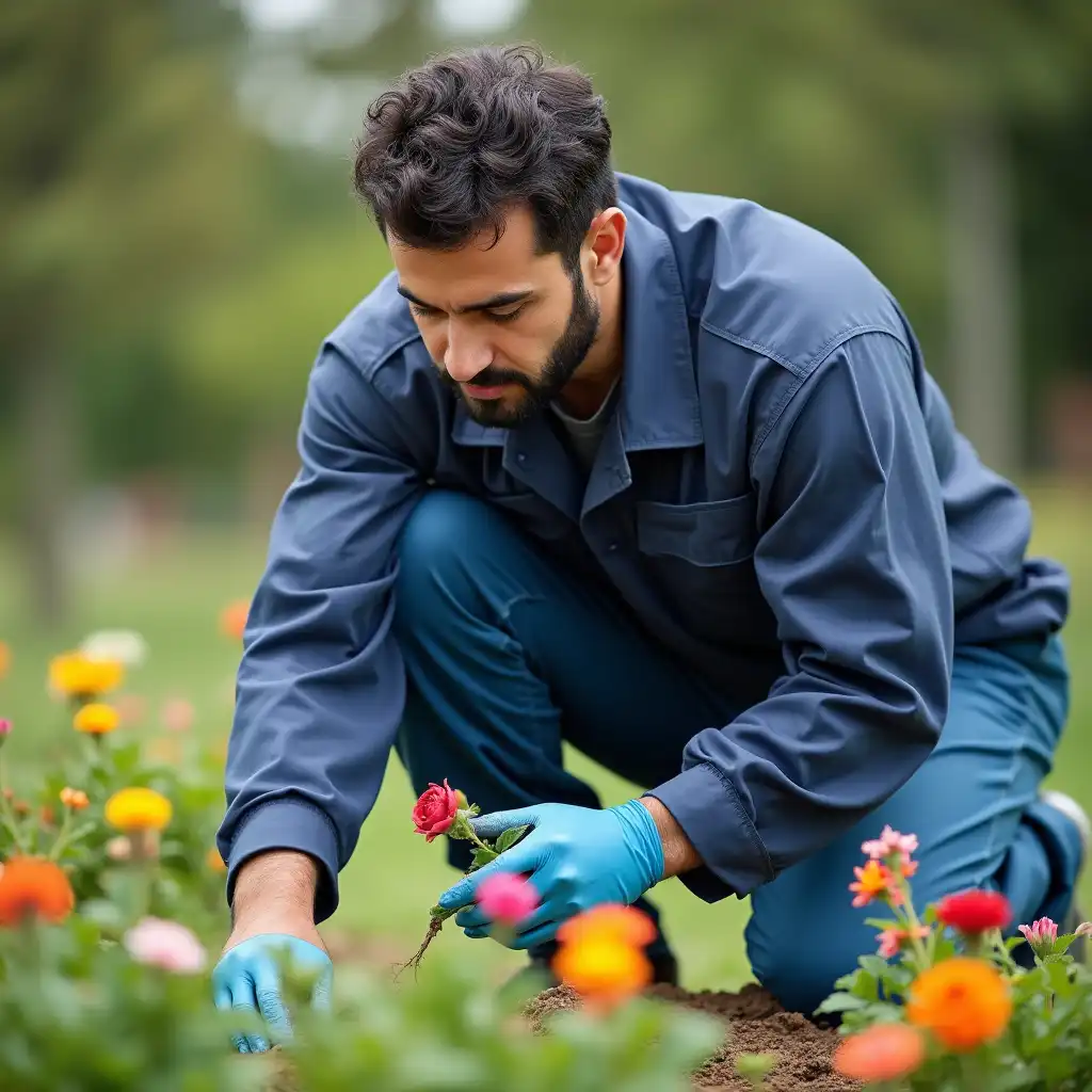 رسیدگی به گیاهان و فضای سبز