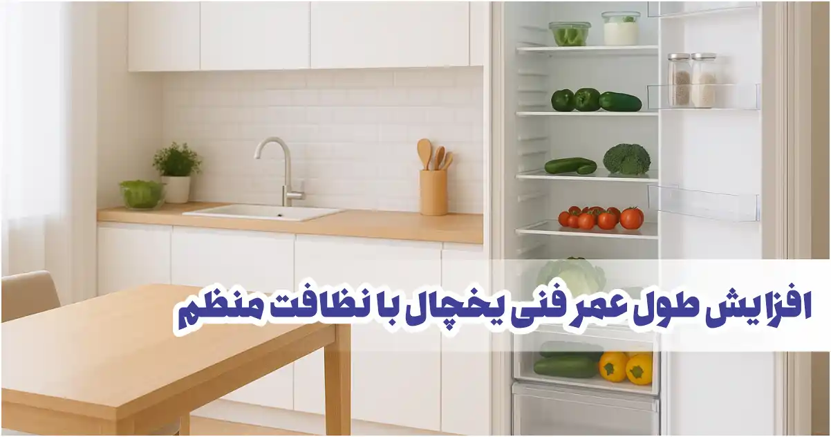 تمیز کردن یخچال