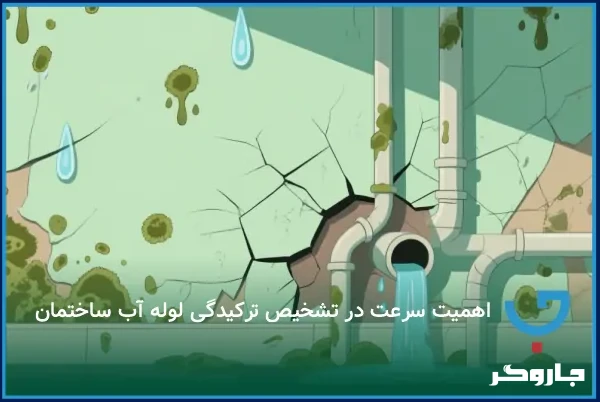 اهمیت سرعت در تشخیص ترکیدگی لوله آب ساختمان