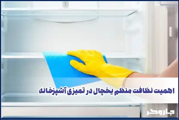 اهمیت نظافت یخچال در تمیزی خانه