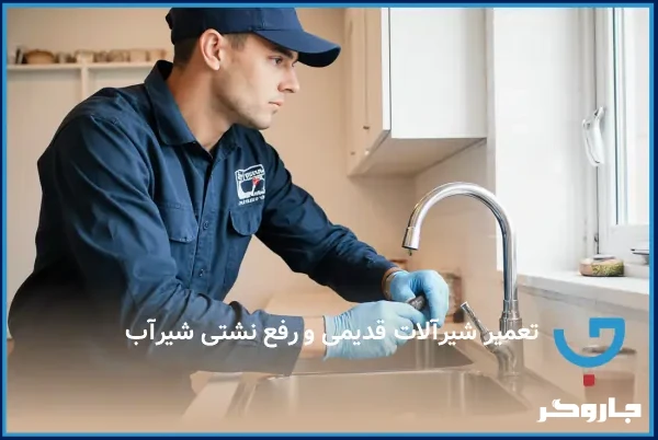 تعمیر شیرآلات قدیمی و رفع نشتی شیرآب