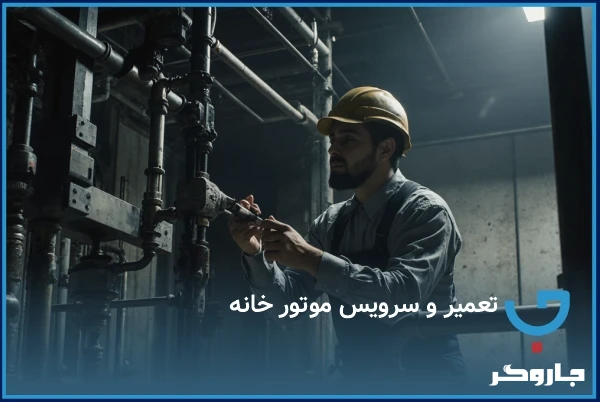 سرویس و نگهداری موتور خانه