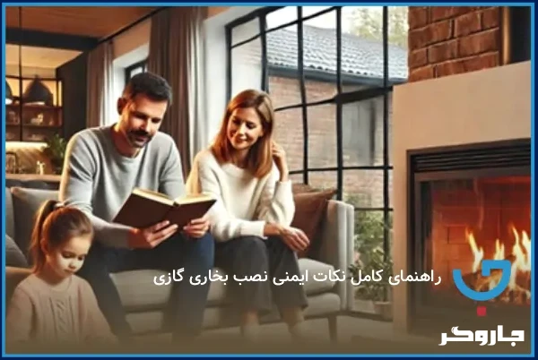 راهنمای کامل نکات ایمنی نصب بخاری گازی