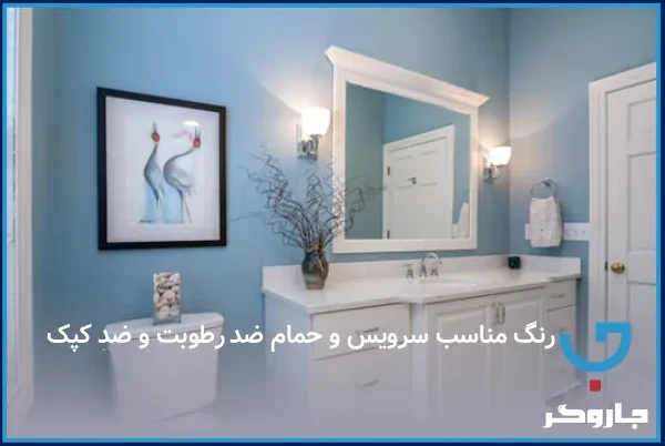 رنگ مناسب سرویس و حمام