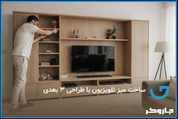 سفارش ساخت میز تلویزیون