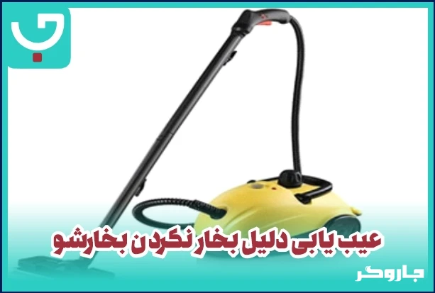 عیب یابی دلیل بخار نکردن بخارشو