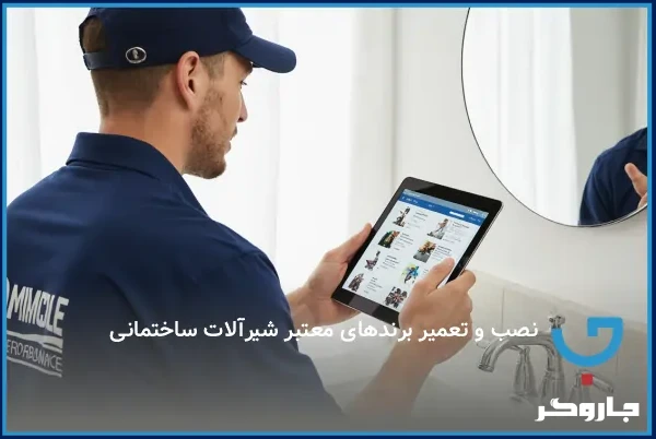 نصب و تعمیر برندهای معتبر شیرآلات ساختمانی