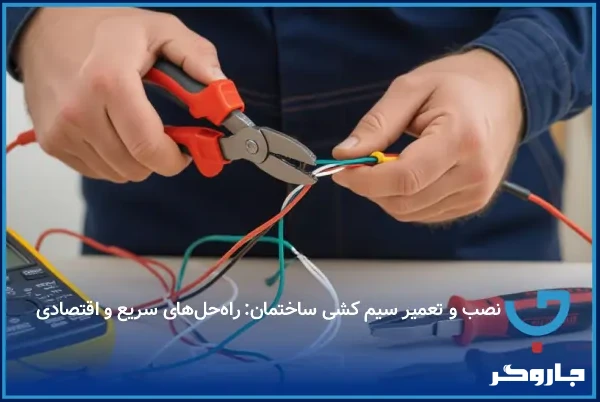 نصب و تعمیر سیم کشی ساختمان: راه‌حل‌های سریع و اقتصادی